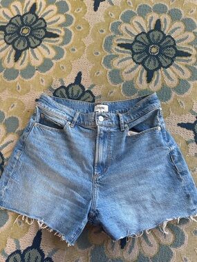 LOFT Light Blue Denim Cutoff Shorts